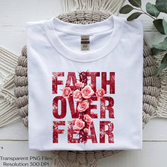 Faith Over Fear Christian Clipart Bundle - CraftNest - Digital Crafting and Art