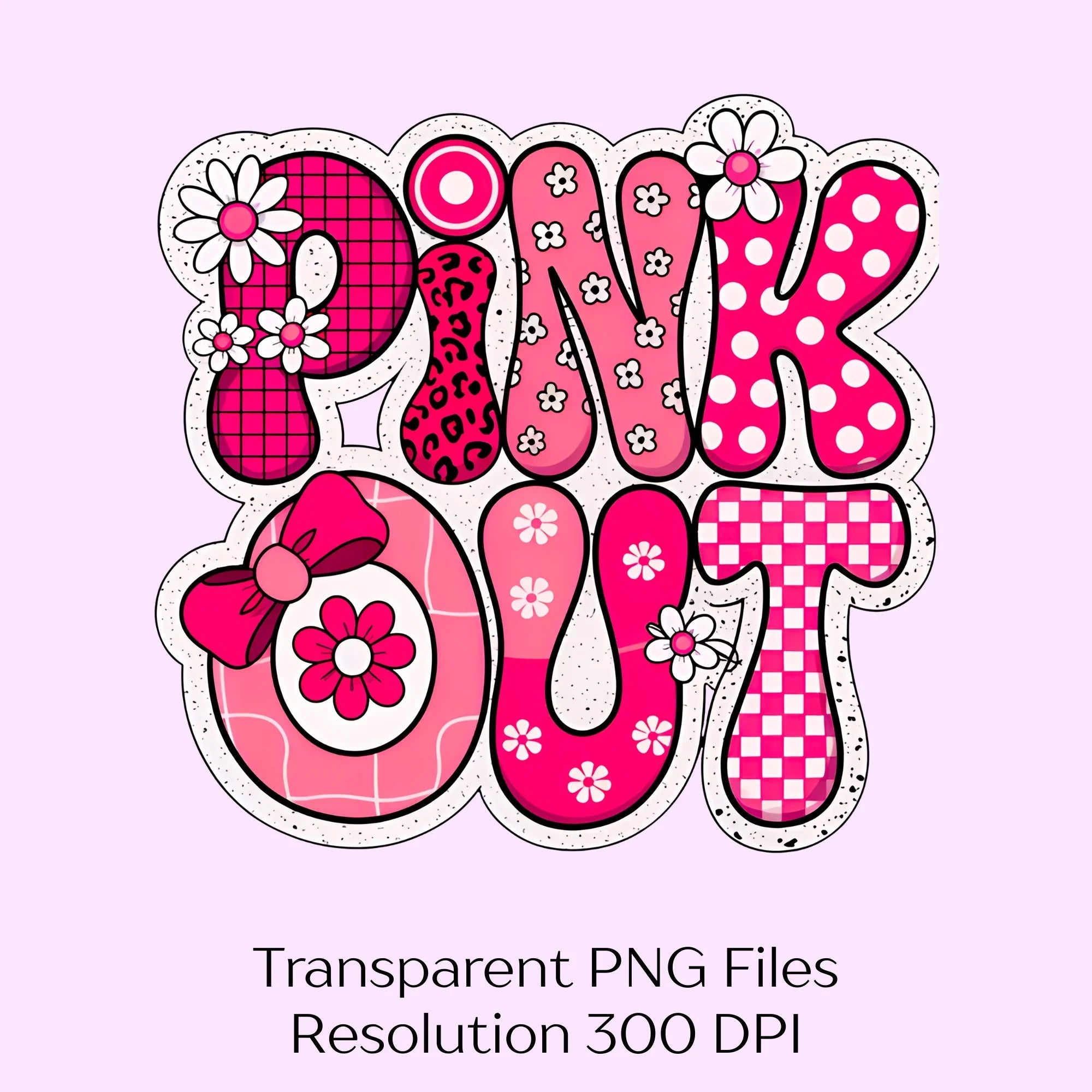 Breast Cancer Pink Out Football Clipart Bundle - CraftNest - Digital Crafting and Art