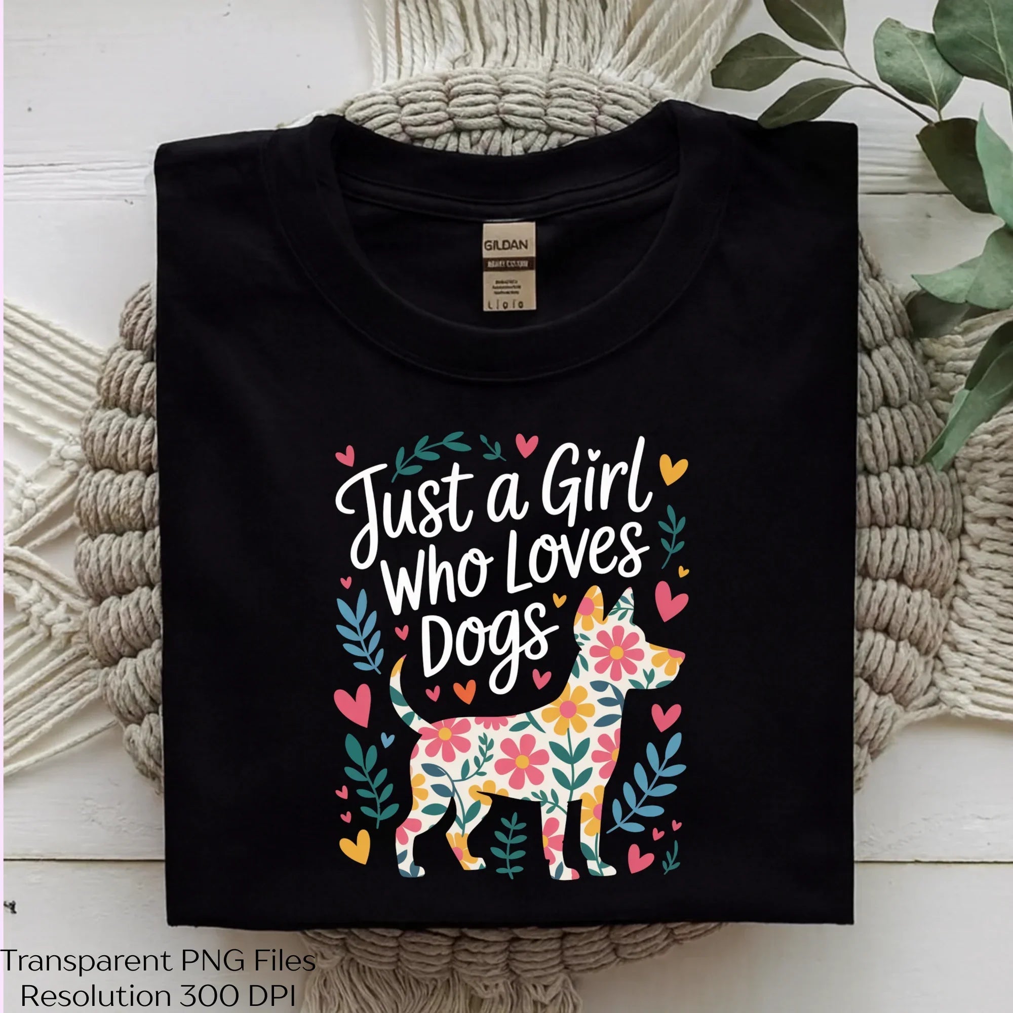 Just a Girl Who Loves Dogs Clipart Bundle - CraftNest - Digital Crafting and Art