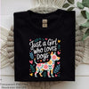 Just a Girl Who Loves Dogs Clipart Bundle