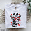 Cute Giraffe Heart Glasses Clipart Bundle