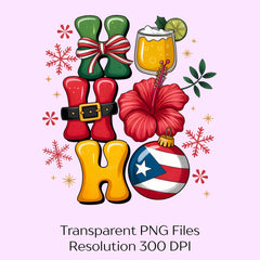 Boricua Christmas Puerto Rico Clipart Bundle - CraftNest - Digital Crafting and Art