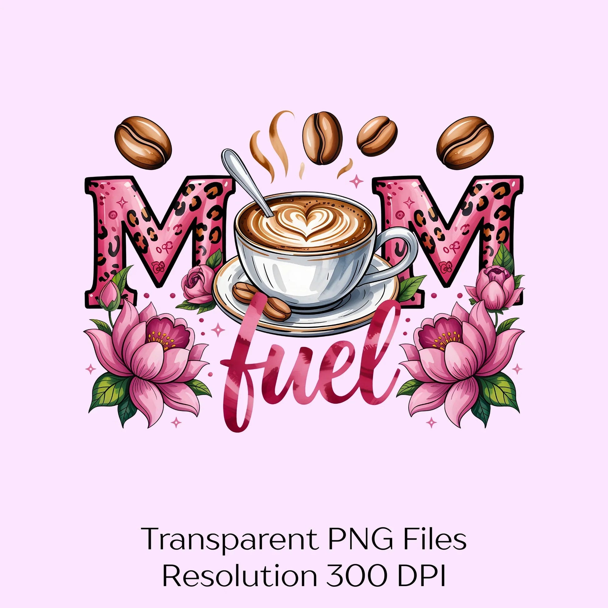 Mom Fuel Coffee Cup Clipart Bundle - CraftNest - Digital Crafting and Art