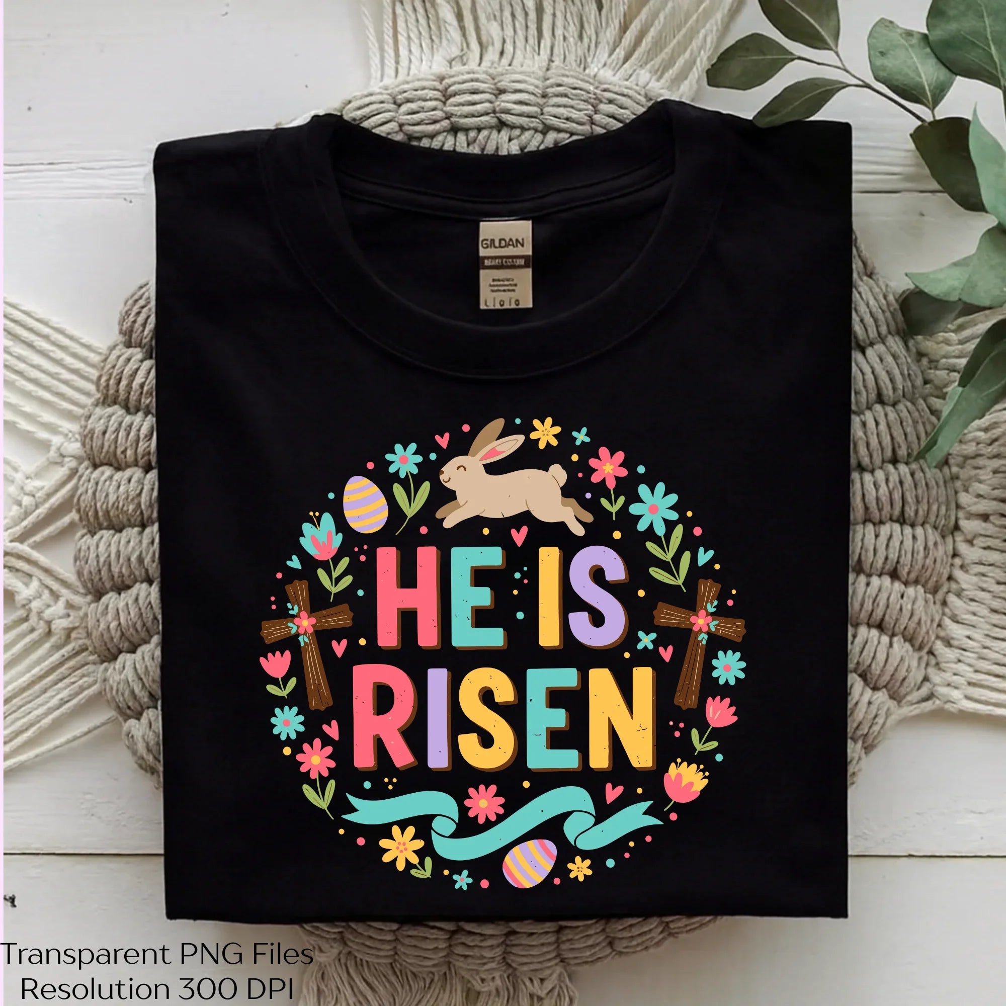 He Is Risen Easter Bunny Christian SVG Bundle - CraftNest - Digital Crafting and Art
