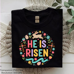 He Is Risen Easter Bunny Christian SVG Bundle - CraftNest - Digital Crafting and Art