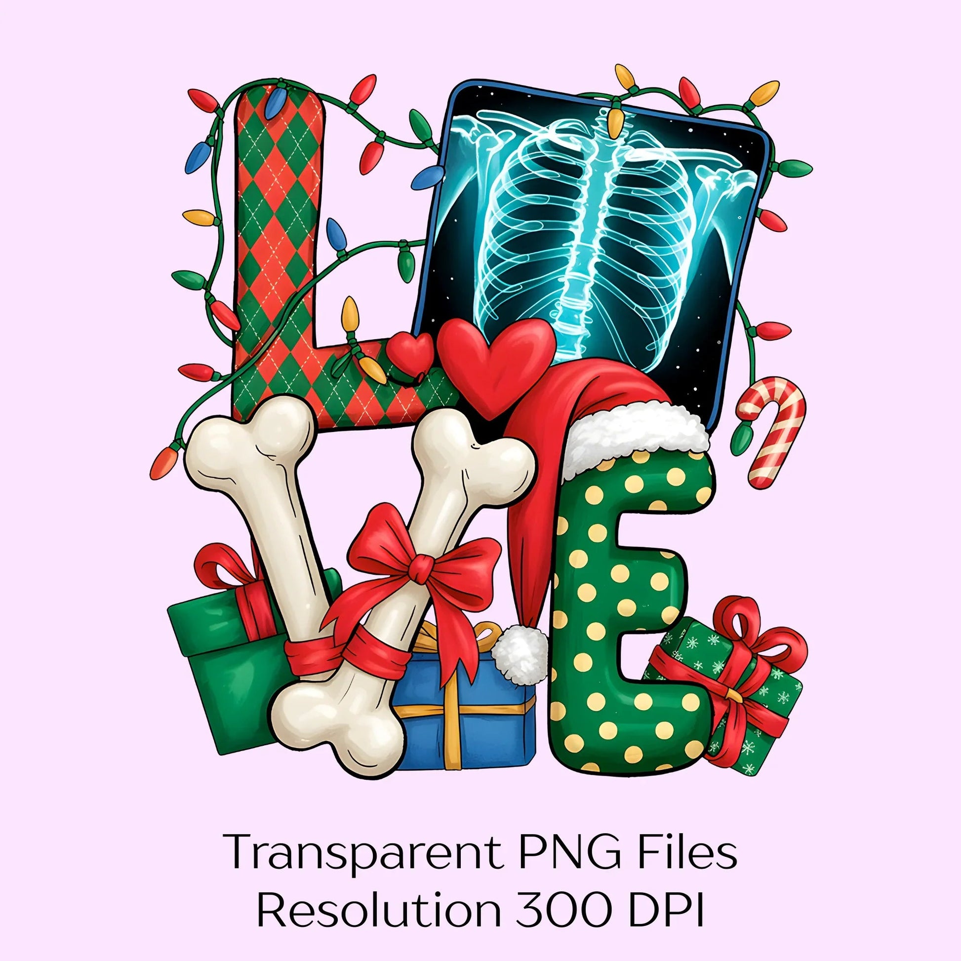 Love Ray Tech Christmas Clipart Bundle - CraftNest - Digital Crafting and Art