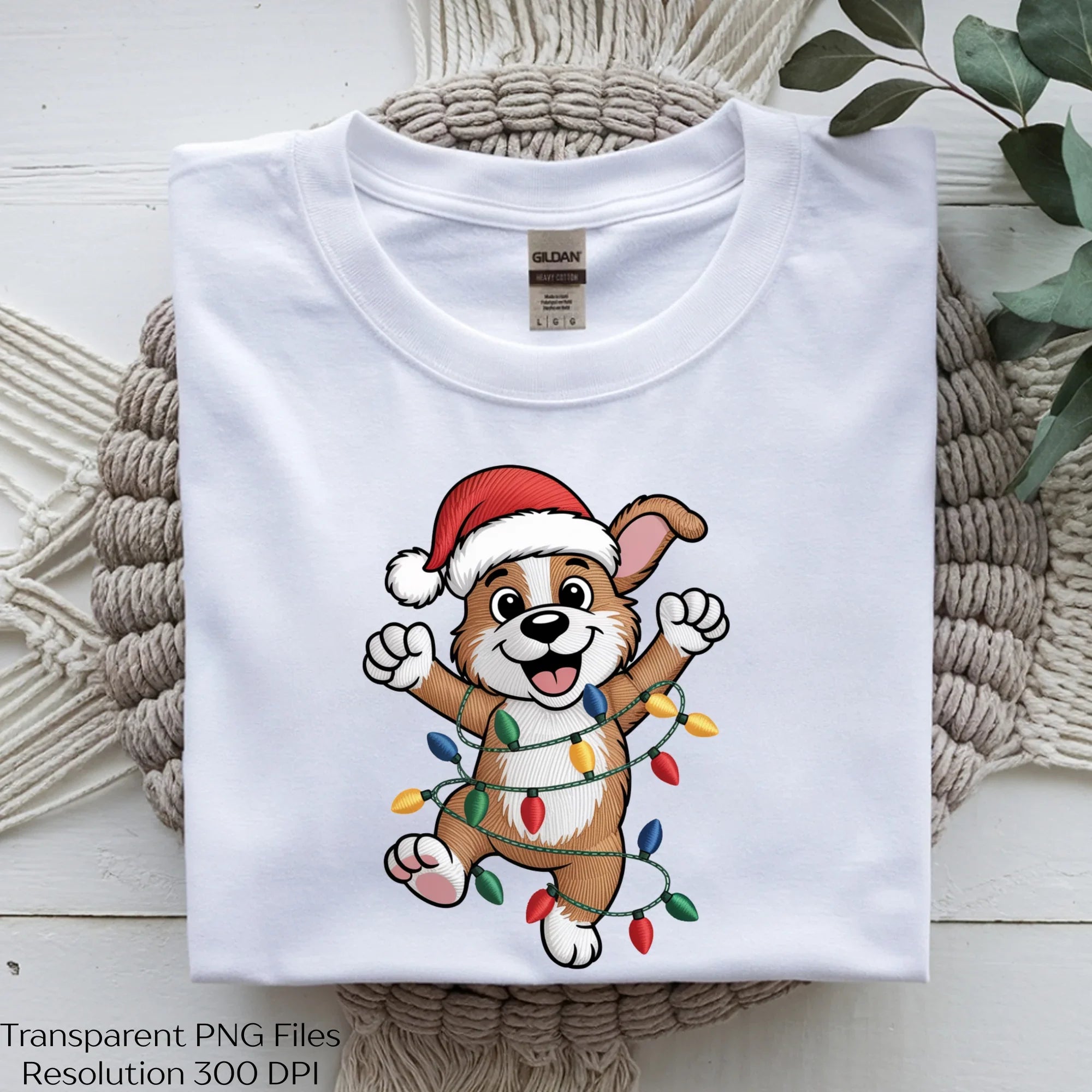 Funny Puppy Christmas Embroidery Clipart Bundle - CraftNest - Digital Crafting and Art
