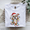 Funny Puppy Christmas Embroidery Clipart Bundle