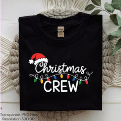 Christmas Crew Santa Hat Clipart Bundle - CraftNest - Digital Crafting and Art