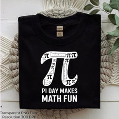 Pi Day Math Fun Shirt Clipart Bundle - CraftNest - Digital Crafting and Art