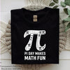 Pi Day Math Fun Shirt Clipart Bundle