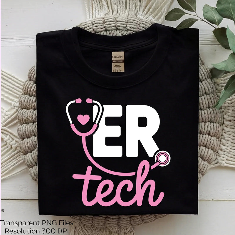 ER Tech Stethoscope EREPLACEncy Room SVG Bundle - CraftNest - Digital Crafting and Art
