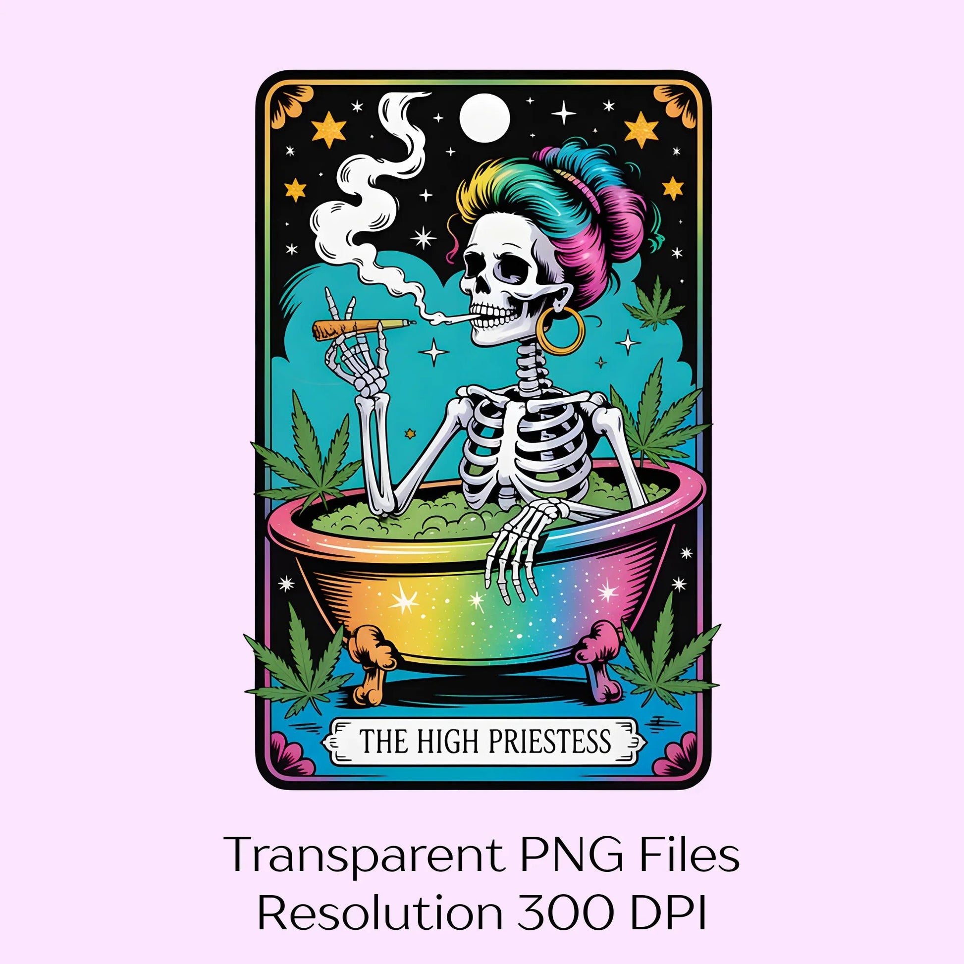 The High Priestess Tarot Card Clipart Bundle - CraftNest - Digital Crafting and Art