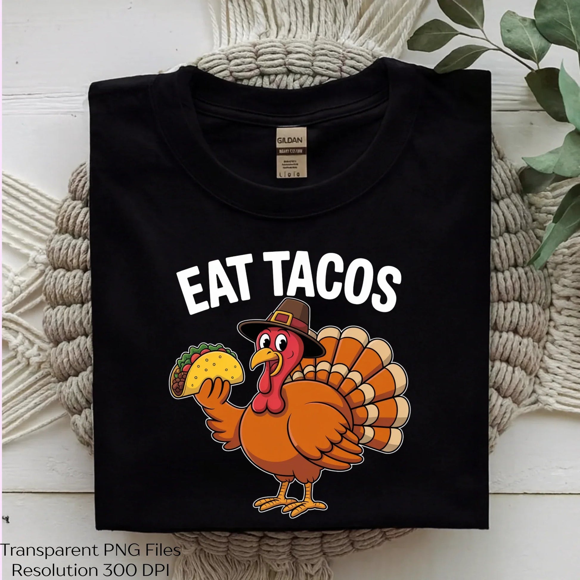 Eat Tacos Turkey Funny Thanksgiving Clipart Bundle - CraftNest - Digital Crafting and Art