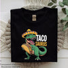 Taco Saurus Funny Dinosaur Clipart Bundle