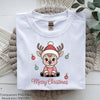 Cute Baby Reindeer Merry Christmas Clipart Bundle
