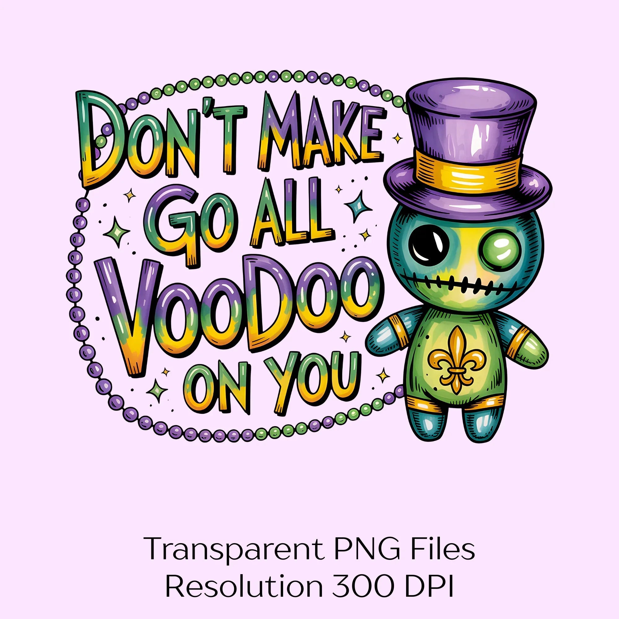 Voodoo Clipart Bundle: Don't Make Me Go All Voodoo On You - CraftNest - Digital Crafting and Art