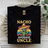 Nacho Average Uncle Funny Shirt Clipart Bundle