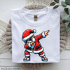 Dabbing Santa Merry Christmas Shirt Clipart Bundle