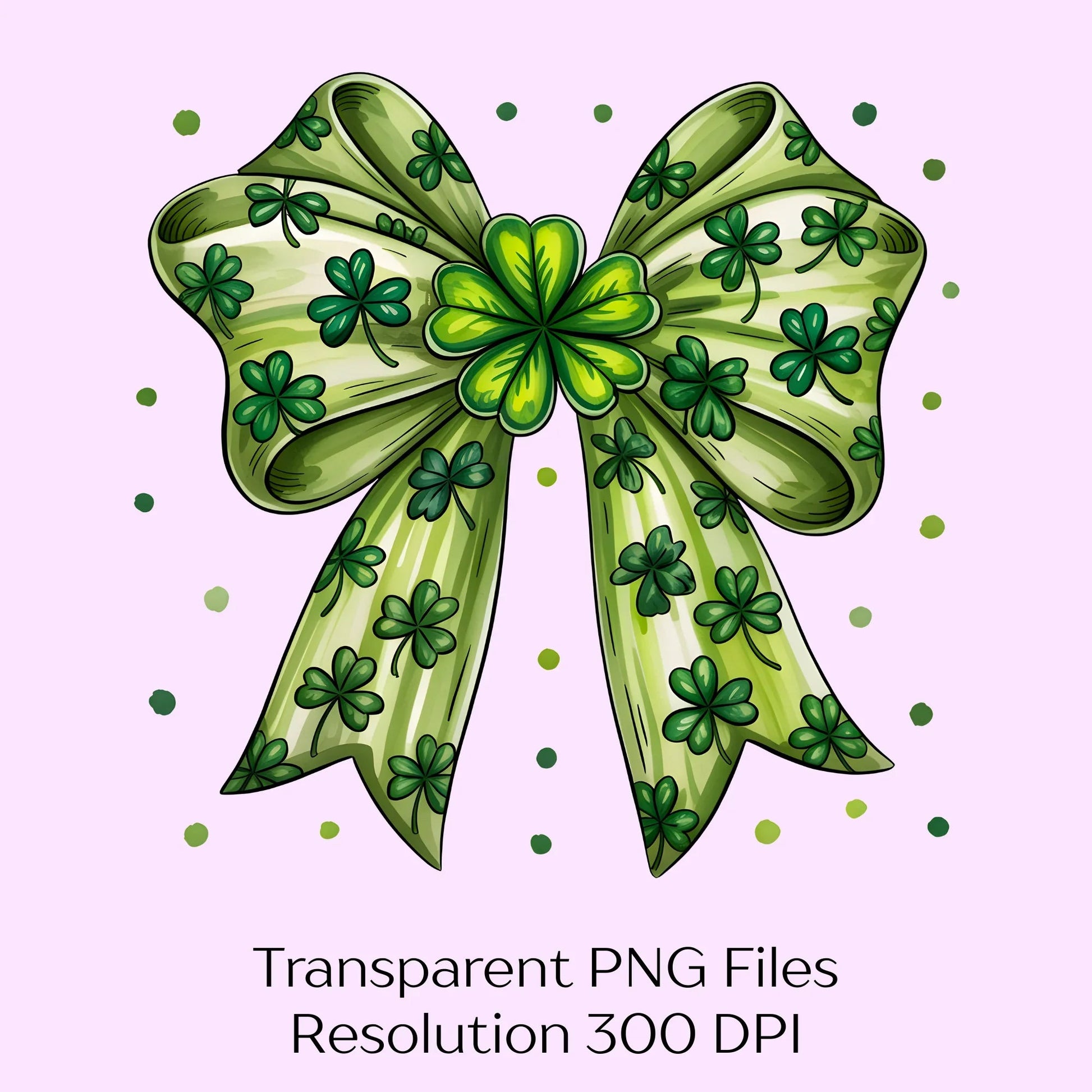 Coquette Patrick Day Bow Clipart Bundle - CraftNest - Digital Crafting and Art