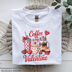 Coffee Is My Valentine Clipart Bundle - CraftNest - Digital Crafting and Art
