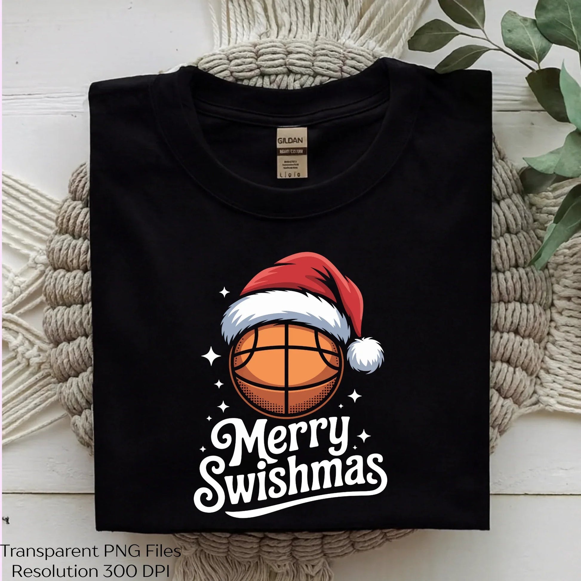 Merry Swishmas Christmas Basketball SVG Bundle - CraftNest - Digital Crafting and Art
