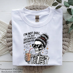 Funny Skull Coffee Lover Sarcastic Shirt Clipart Bundle - CraftNest - Digital Crafting and Art