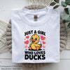 Just a Girl Who Loves Ducks Clipart Bundle