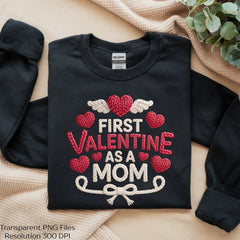 First Valentine as Mom Wings Clipart Bundle - CraftNest - Digital Crafting and Art