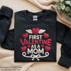 First Valentine as Mom Wings Clipart Bundle