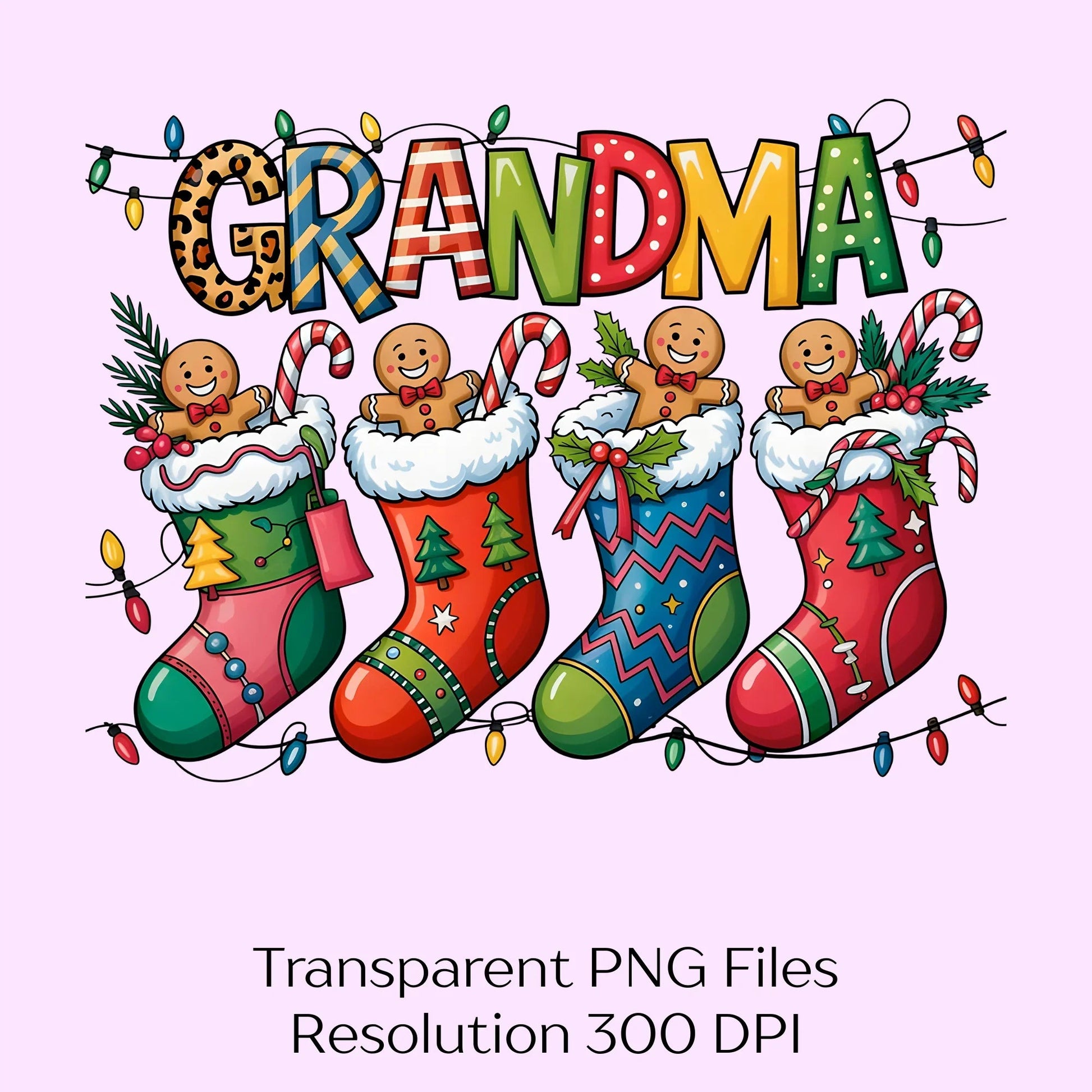 Christmas Grandma Life Clipart Bundle - CraftNest - Digital Crafting and Art