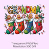 Christmas Grandma Life Clipart Bundle