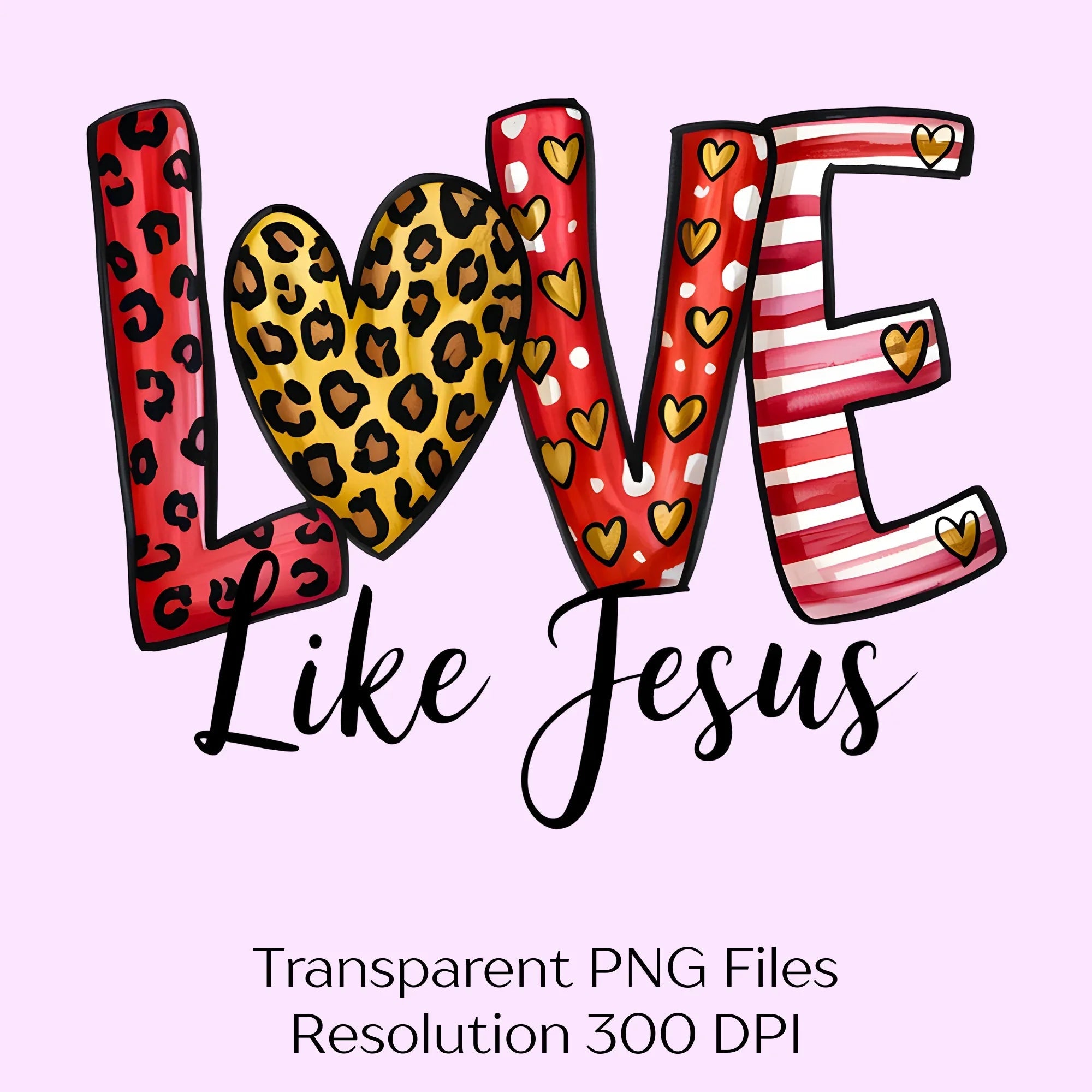 Love Like Jesus Vintage Clipart Bundle - CraftNest - Digital Crafting and Art