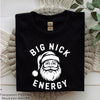 Big Nick Energy Funny Santa Clipart Bundle
