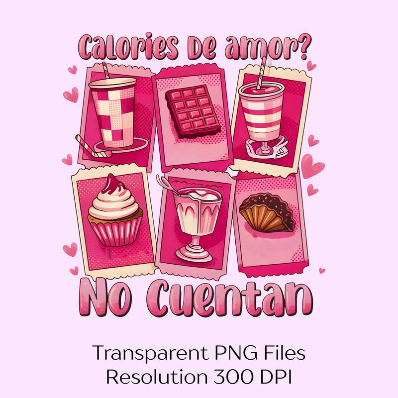 Calories De Amor Clipart Bundle - CraftNest - Digital Crafting and Art