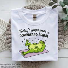Funny Yoga Frog Clipart Bundle - CraftNest - Digital Crafting and Art