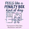 Hockey Penalty Box Funny Sports Clipart Bundle