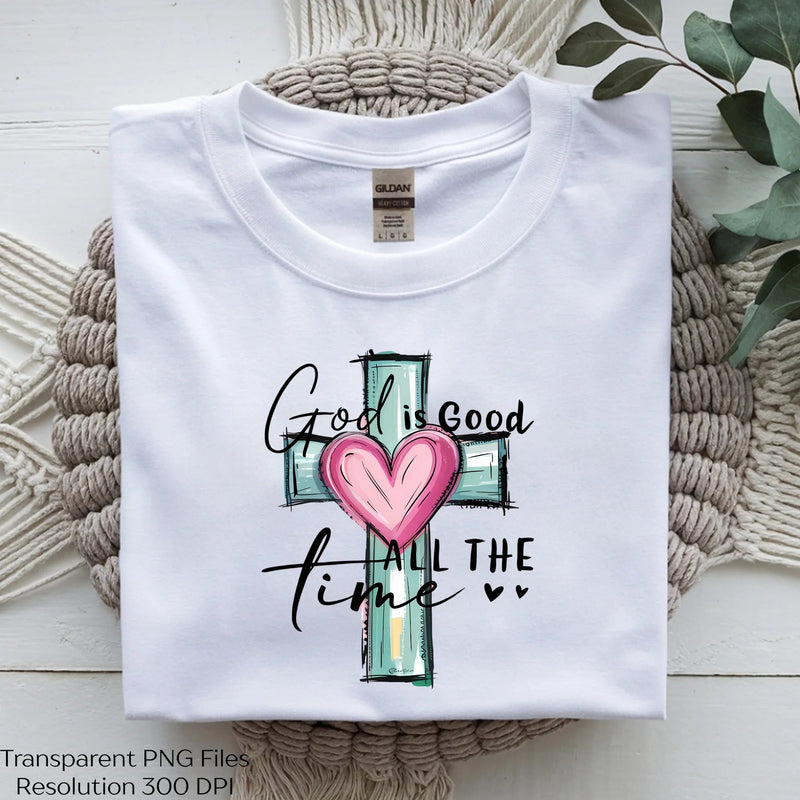God Is Good Cross Faith Quote Clipart Bundle - CraftNest - Digital Crafting and Art