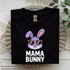 Mama Bunny Cool Mom Clipart Bundle - CraftNest - Digital Crafting and Art