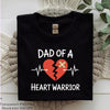 Heart Warrior Dad Clipart Bundle