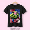 Rex 4th of July USA Flag Shirt Clipart Bundle