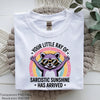 Funny Sarcastic Raccoon Quote Clipart Bundle