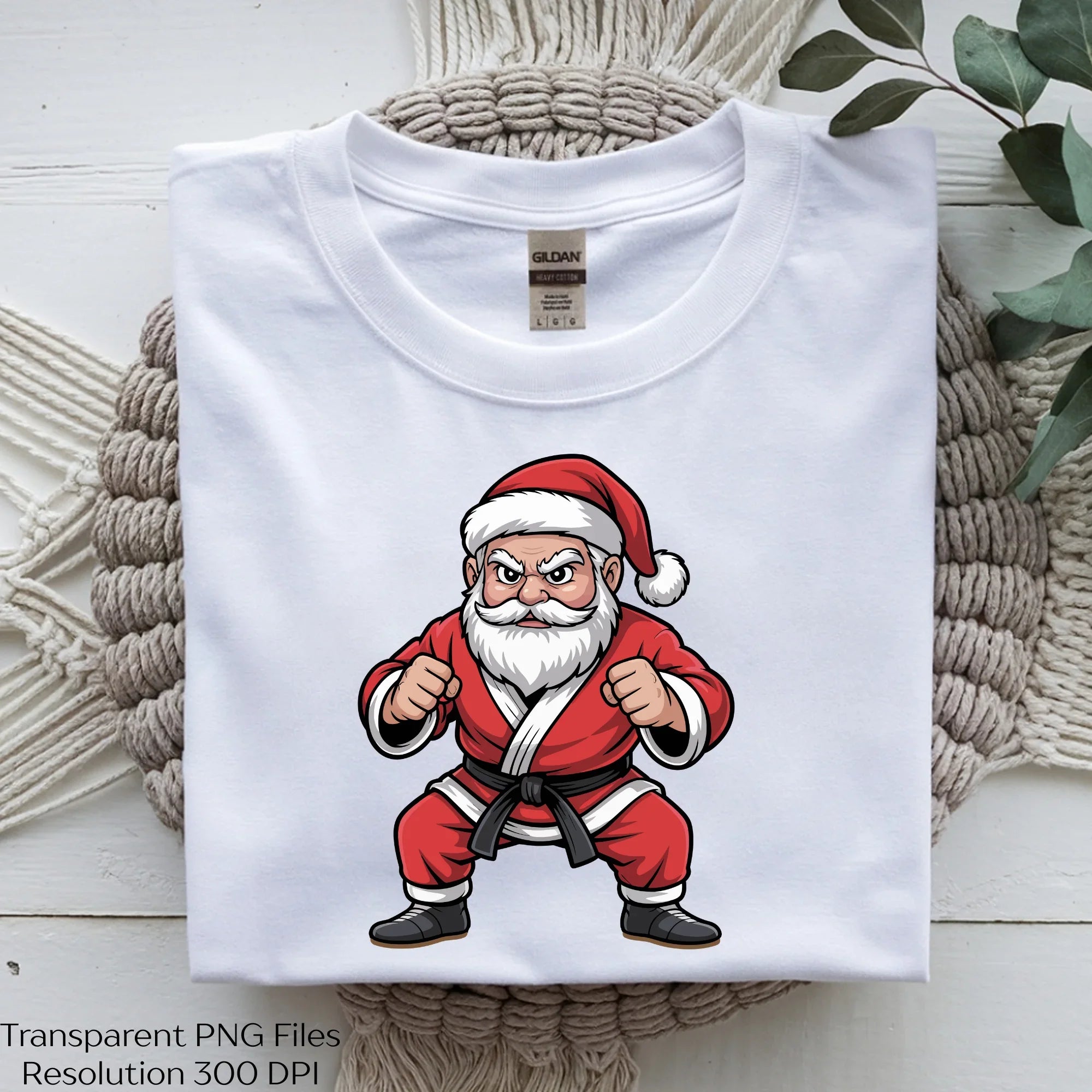 Santa Claus Martial Arts Christmas SVG Bundle - CraftNest - Digital Crafting and Art