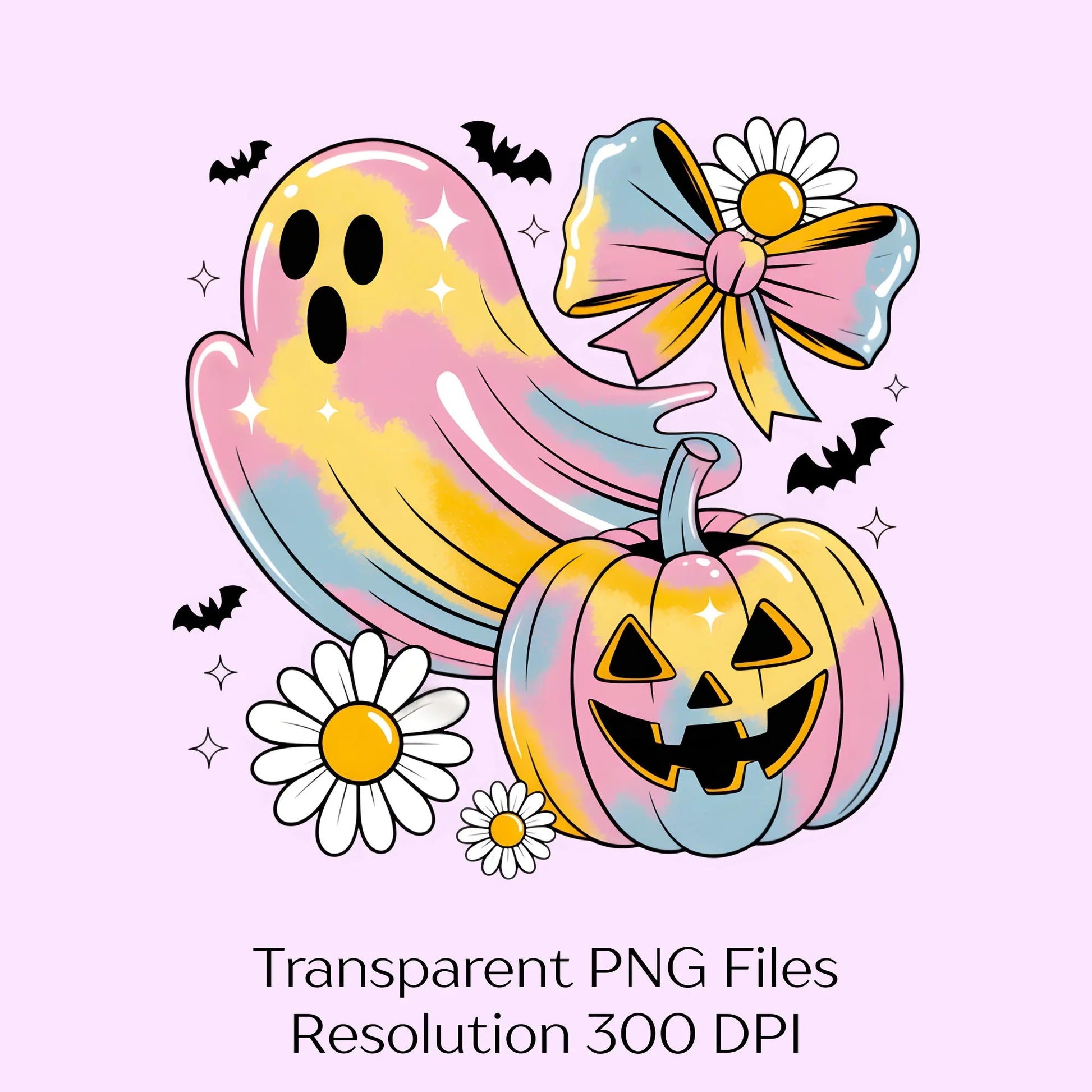 Halloween Ghost Coquette Spooky Clipart Bundle - CraftNest - Digital Crafting and Art