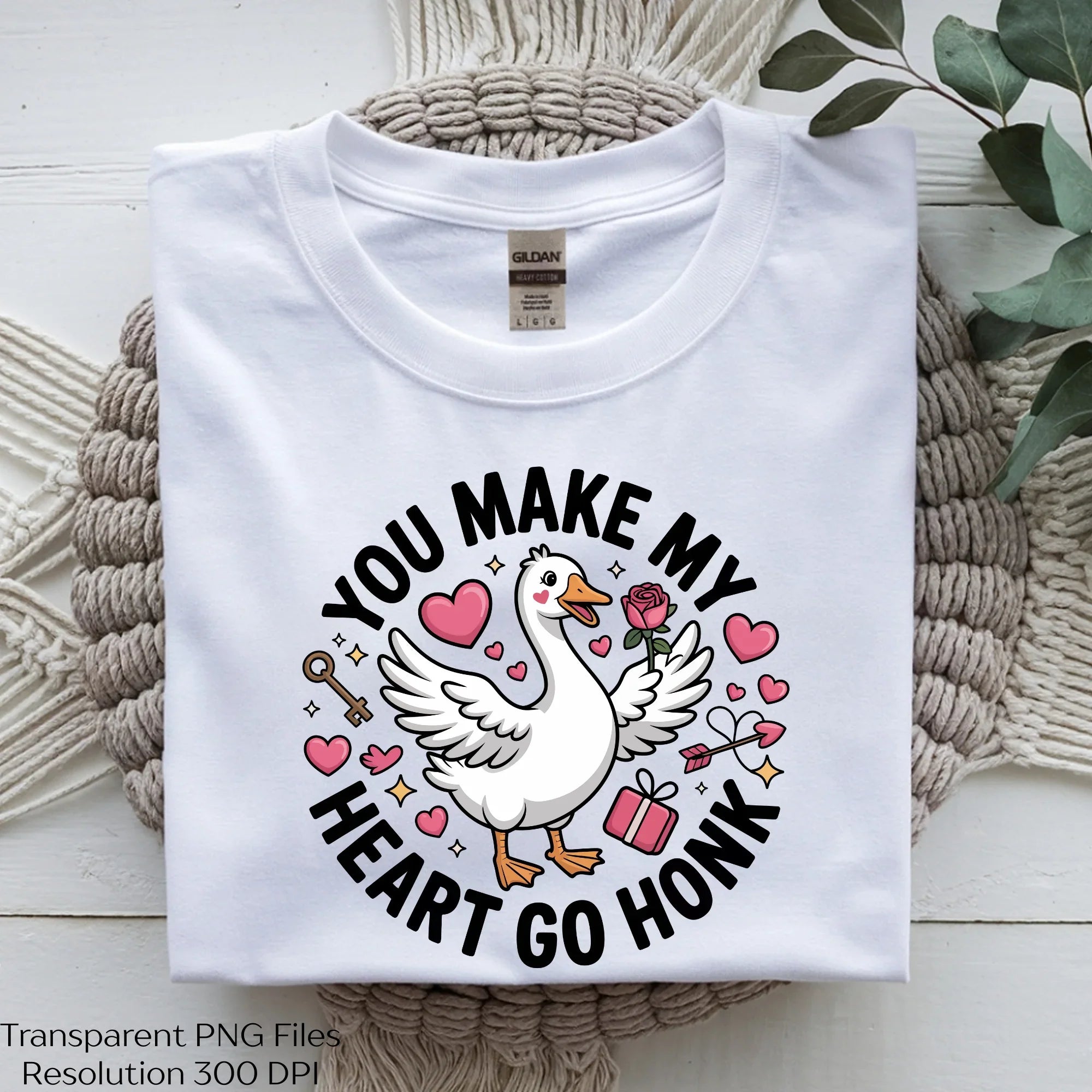 You Make My Heart Go Honk Cute Goose SVG Bundle - CraftNest - Digital Crafting and Art