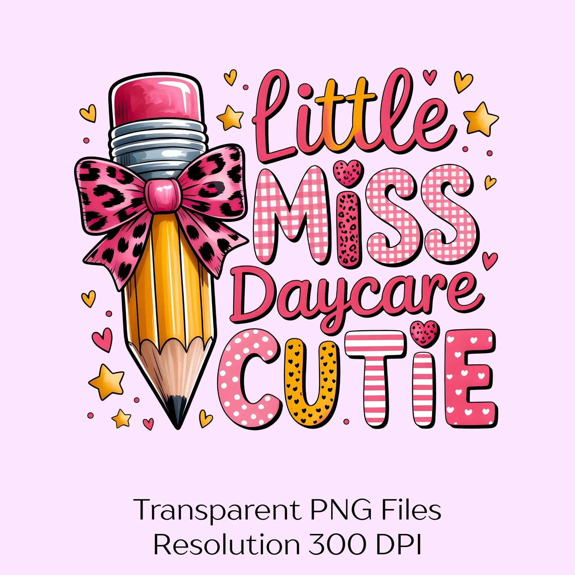 Little Miss Daycare Cutie Clipart Bundle - CraftNest - Digital Crafting and Art