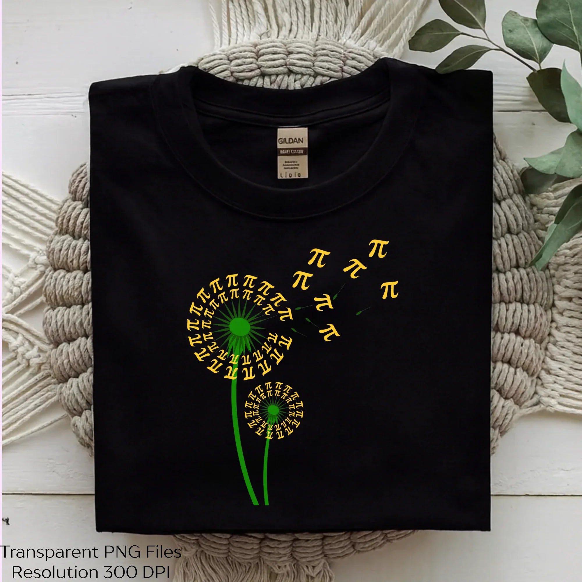 Pi Dandelion Flower Math Day Clipart Bundle - CraftNest - Digital Crafting and Art