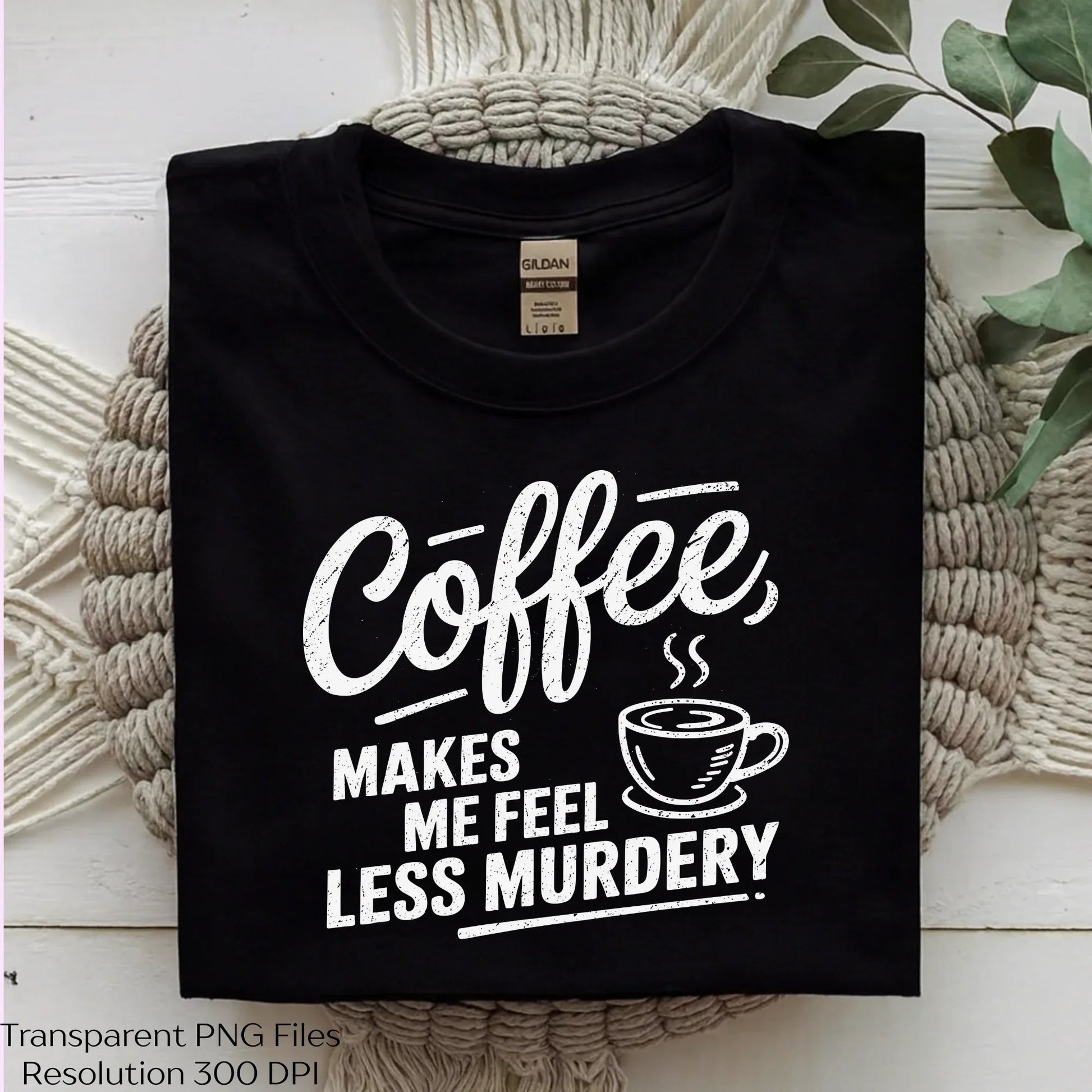 Coffee Makes Me Feel Less Murdery SVG Bundle - CraftNest - Digital Crafting and Art