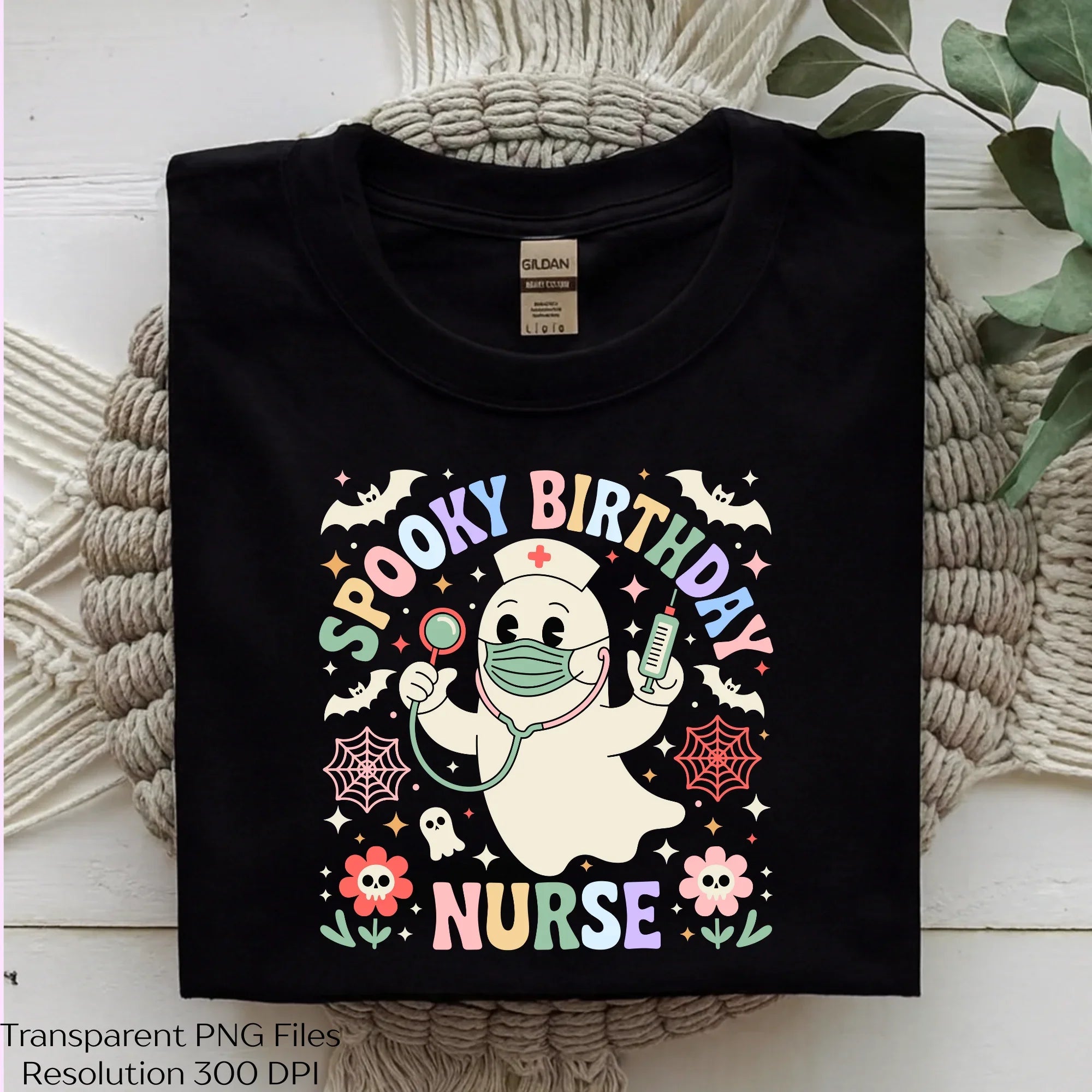 Halloween Ghost Nurse Spooky Birthday SVG Bundle - CraftNest - Digital Crafting and Art