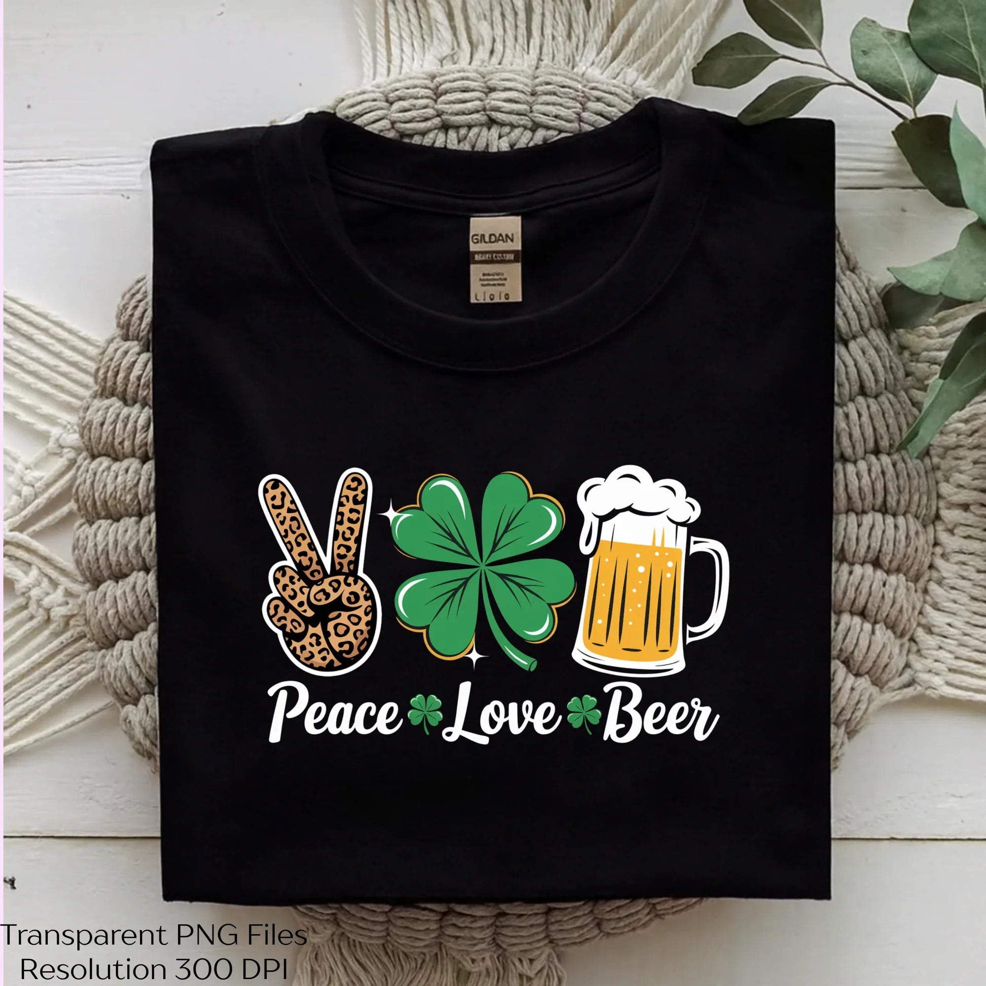 Peace Love Beer St Patrick's Day Clipart Bundle - CraftNest - Digital Crafting and Art